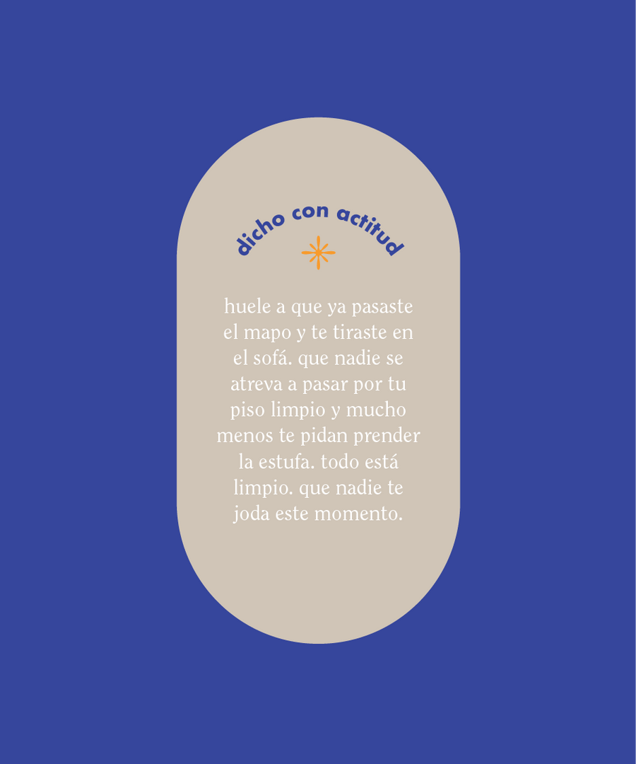 todo está limpio. nadie joda.